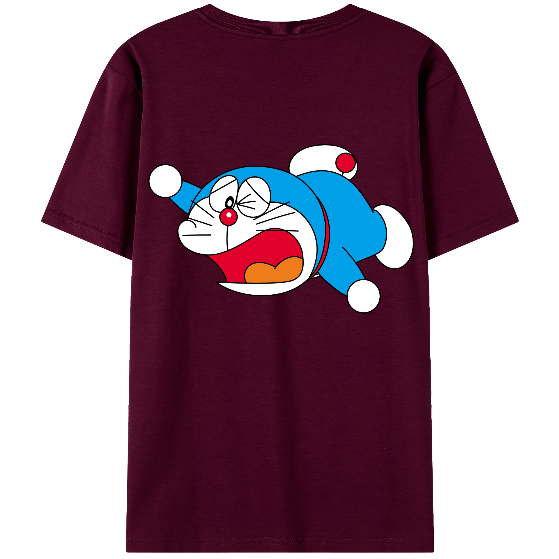 （画像用） ドラえもん Doraemon レディース半袖Tシャツ(バックプリント)